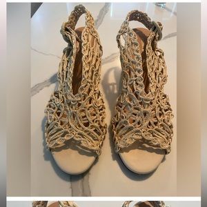 Paloma Barcelo raffia shoes sz 40 $600
